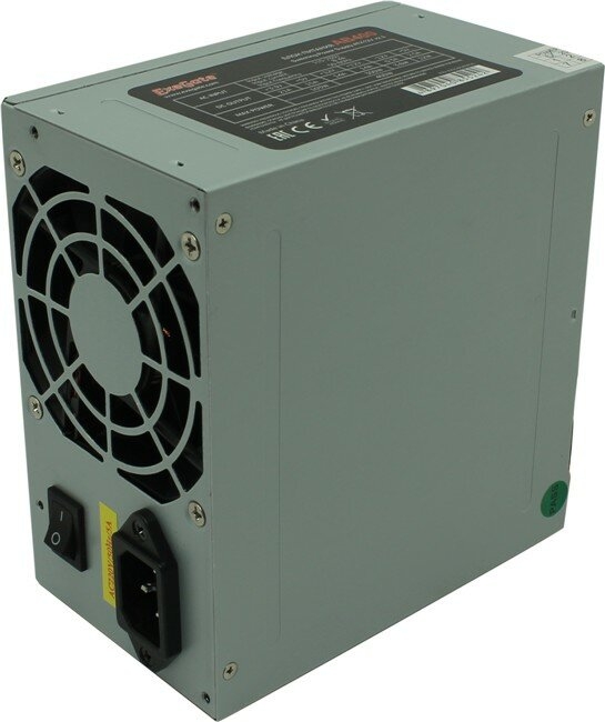   400W ExeGate AB400, ATX, 8cm fan, 24p+4p, 3*SATA, 2*IDE, FDD