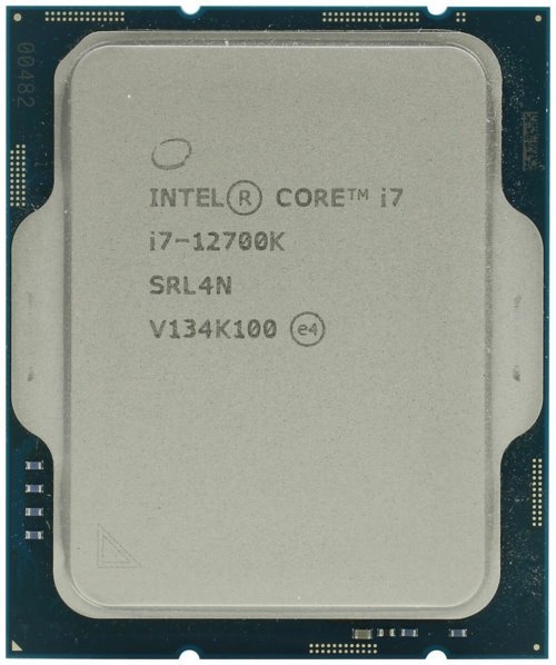  Intel Core i7 12700K Soc-1700 (CM8071504553828S RL4N) (3.6GHz/Intel UHD Graphics 770) Tray