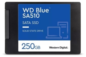  WD SSD Blue SA510, 250GB, M.2(22x80mm), SATA3, R/W 550/525MB/s, IOPs 95 000/81 000, TBW 1
