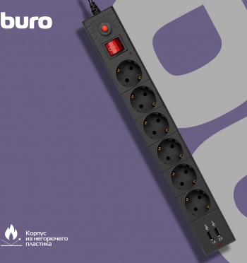   Buro BU-SP3_USB_2A-B 3 (6 )  ()