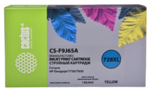  Cactus 728XL CS-F9J65A  (130)  HP DJ T730/T830