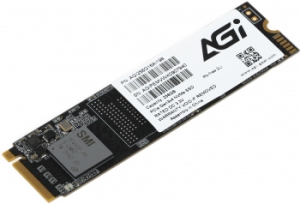  SSD AGI 256GB M.2 2280 AI198 Client SSD PCIe Gen3x4 with NVMe, 1936/1217, IOPS 92/241K, M