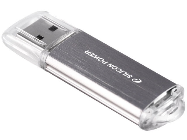   Silicon Power USB Drive 64Gb Ultima II SP064GBUF2M01V1S {USB2.0, Silver}