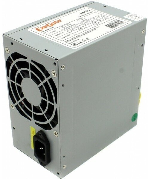   Exegate EX244555RUS-S UN500, ATX, SC,12cm fan, 24p+4p, 6/8p PCI-E, 3*SATA, 2*IDE, FDD +