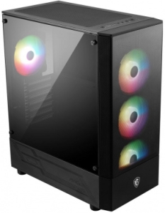  MSI MAG FORGE 112R 2xUSB 3.0, 4x120mm ARGB Fan, ARGB Control Board, Tempered Glass Window, Br