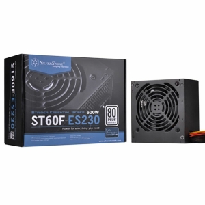   Silverstone SST-ST60F-ES230 V1.0 PSU-P217-600W-230V ONLY-ATX-120mmFAN-FIXED C-80PLUS-Ro