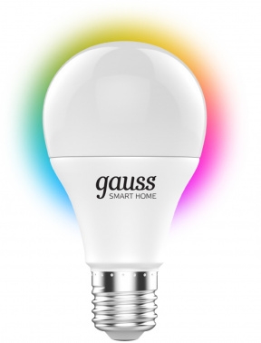   Gauss Smart Home RGBW E27 A60 10  2700-6500K 1/10/100