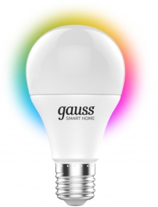   Gauss Smart Home RGBW E27 A60 10  2700-6500K 1/10/100