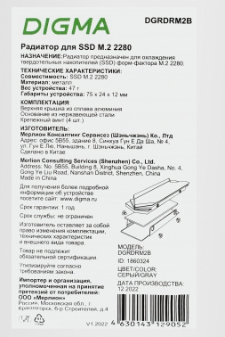  Digma  SSD DGRDRM2B 