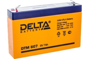  Delta DTM 607 (6V, 7Ah)