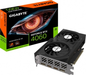  Gigabyte GV-N4060WF2OC-8GD NVIDIA GeForce RTX 4060 8Gb 128bit GDDR6 2475/17000 HDMIx2 DPx
