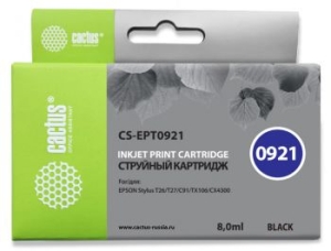   Cactus CS-EPT0921   Epson Stylus C91/ CX4300/ T26/ T27/ TX106 (8ml)
