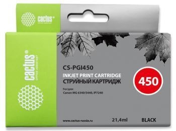   Cactus CS-PGI450   Canon MG 6340/5440/IP7240 (21,4ml)