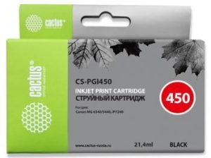   Cactus CS-PGI450   Canon MG 6340/5440/IP7240 (21,4ml)