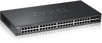 L2  Zyxel NebulaFlex Pro GS2210-50, rack 19, 44xGE, 4 - (SFP/RJ-45), 