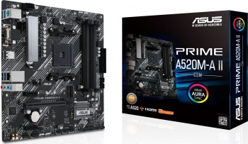   Asus PRIME A520M-A II/CSM Socket AM4