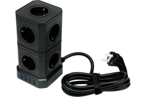   Cablexpert Tower TWR-9-U4-B-2, 9, 16, 4USB, 3.1, 2, . 4+, , 