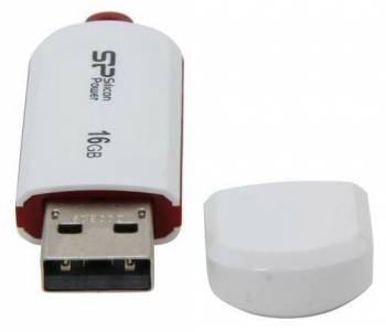   Silicon Power 16Gb LuxMini 320 SP016GBUF2320V1W USB2.0 