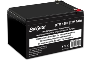  ExeGate EP129858RUS DTM 1207/EXG1270 (12V 7Ah)  F2
