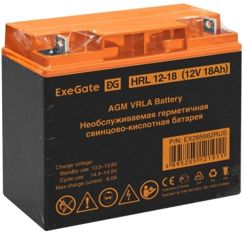   ExeGate EX285662RUS HRL 12-18 (12V 18Ah,  F3 ( 5  ))