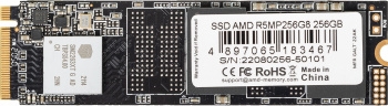   SSD M.2 2280 256GB AMD Radeon R5 Client SSD R5MP256G8 PCIe Gen3x4 with NVMe