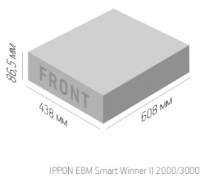   Ippon Smart Winner II 2000/3000 BP 72 14