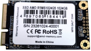   SSD AMD Radeon 1024GB Client SSD mSATA 3D NAND Retail R5MS1024G5