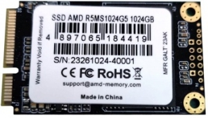   SSD AMD Radeon 1024GB Client SSD mSATA 3D NAND Retail R5MS1024G5