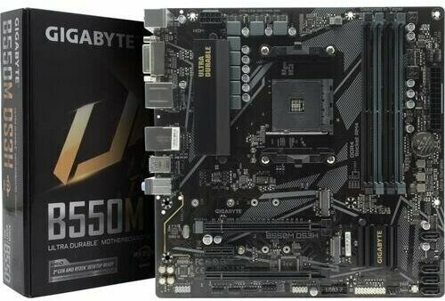   GIGABYTE  B550M DS3H V1.7 Socket AM4