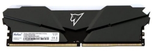   DDR 4 DIMM 8Gb PC25600, 3200Mhz, Netac Shadow NTSRD4P32SP-08E, RGB, C16 Grey,  