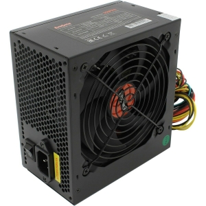   350W ExeGate 350PPE, ATX, PC, black, APFC, 12cm, 24p+4p, PCI-E, 5*SATA, 3*IDE, FDD + 