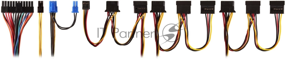   350W ExeGate 350PPE, ATX, PC, black, APFC, 12cm, 24p+4p, PCI-E, 5*SATA, 3*IDE, FDD + 