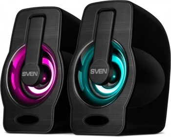   Sven 255 (2x3W, RGB , USB)
