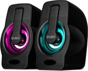   Sven 255 (2x3W, RGB , USB)