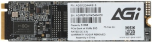  SSD AGI 512Gb PCI-E NVMe M.2 AI198 (AGI512G44AI818)