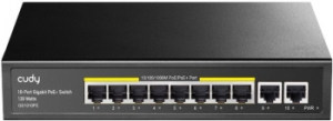  Cudy GS1010PE (L2) 10x1/ 8PoE+ 120W 