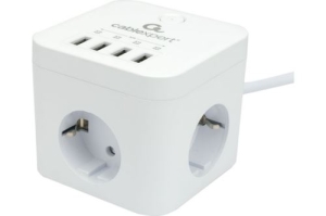   Cablexpert Cube CUBE-3-U4-W-1.5, 3, 10, 4USB, 1.5, . 4+, , 