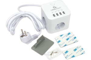   Cablexpert Cube CUBE-3-U4-W-1.5, 3, 10, 4USB, 1.5, . 4+, , 