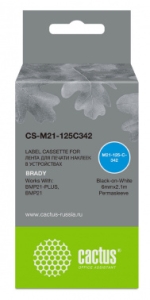   Cactus CS-M21-125C342   Brady BMP21-PLUS, BMP21, BMP21-LAB
