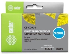   Cactus CS-CD974   920XL HP Officejet 6000/6500/7000/7500 (14,6ml)