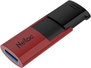   USB Drive Netac U182 Red USB3.0 128GB, retail version