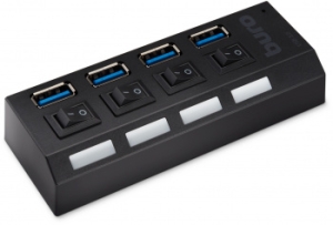  USB 3.0 Buro BU-HUB4-U3.0-L 4. 