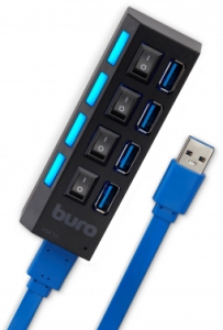  USB 3.0 Buro BU-HUB4-U3.0-L 4. 
