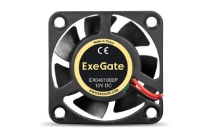 12 DC ExeGate EX04010B2P (40x40x10 , 2-Ball ( ), 2pin, 5500RPM, 