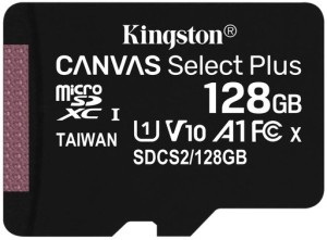   Kingston SDCS2/128GBSP 128GB MicroSDXC