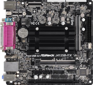   ASRock J4125-ITX (Intel Celeron J4125 onboard) Mini-ITX, Ret