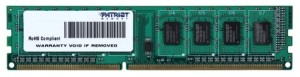   Patriot PSD34G133381 DDR3-1333 4Gb DIMM