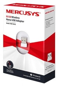  Mercusys MW150US N150 Nano Wi-Fi USB-