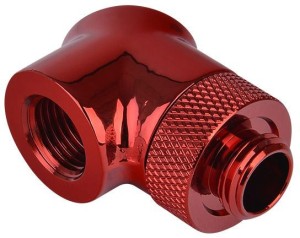     Thermaltake Pacific G1/4 90 Degree Adapter Red CL-W052-CU00RE-A