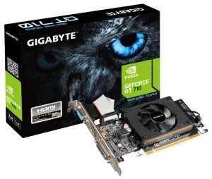  Gigabyte nVidia GeForce GT 710 GV-N710D5-1GL V2 1Gb